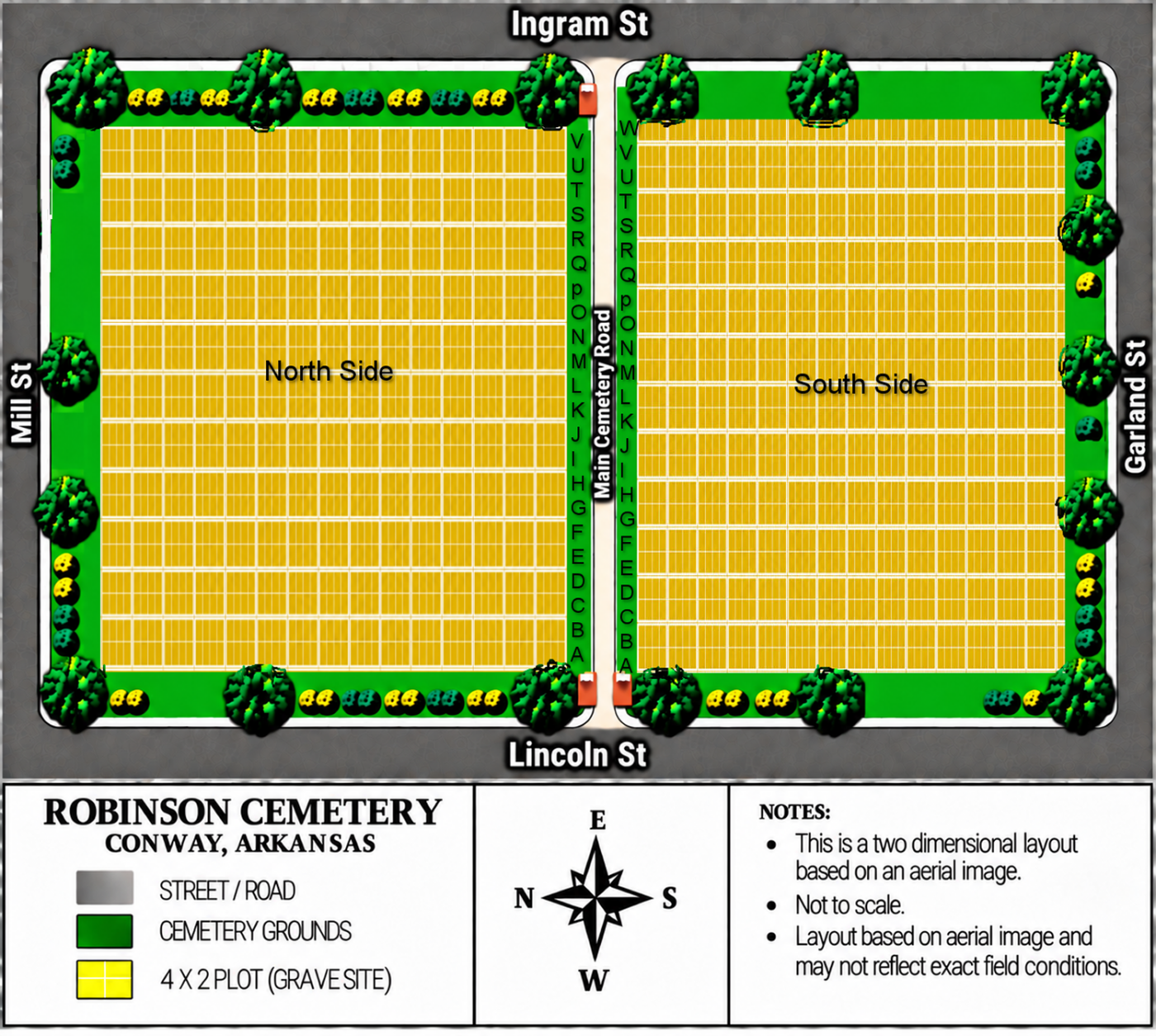 Cemetery plat
