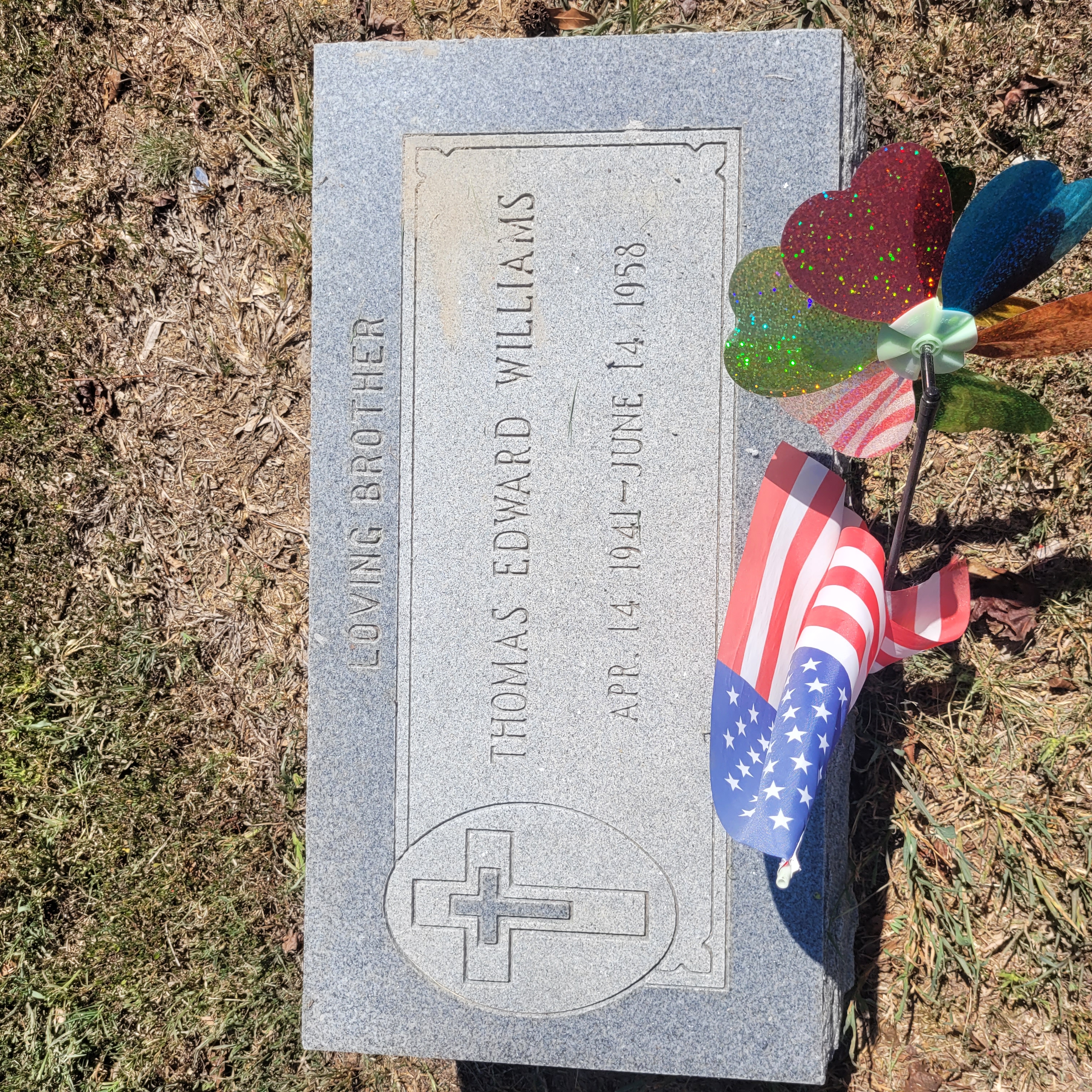 Headstone of Thomas Edward Williams