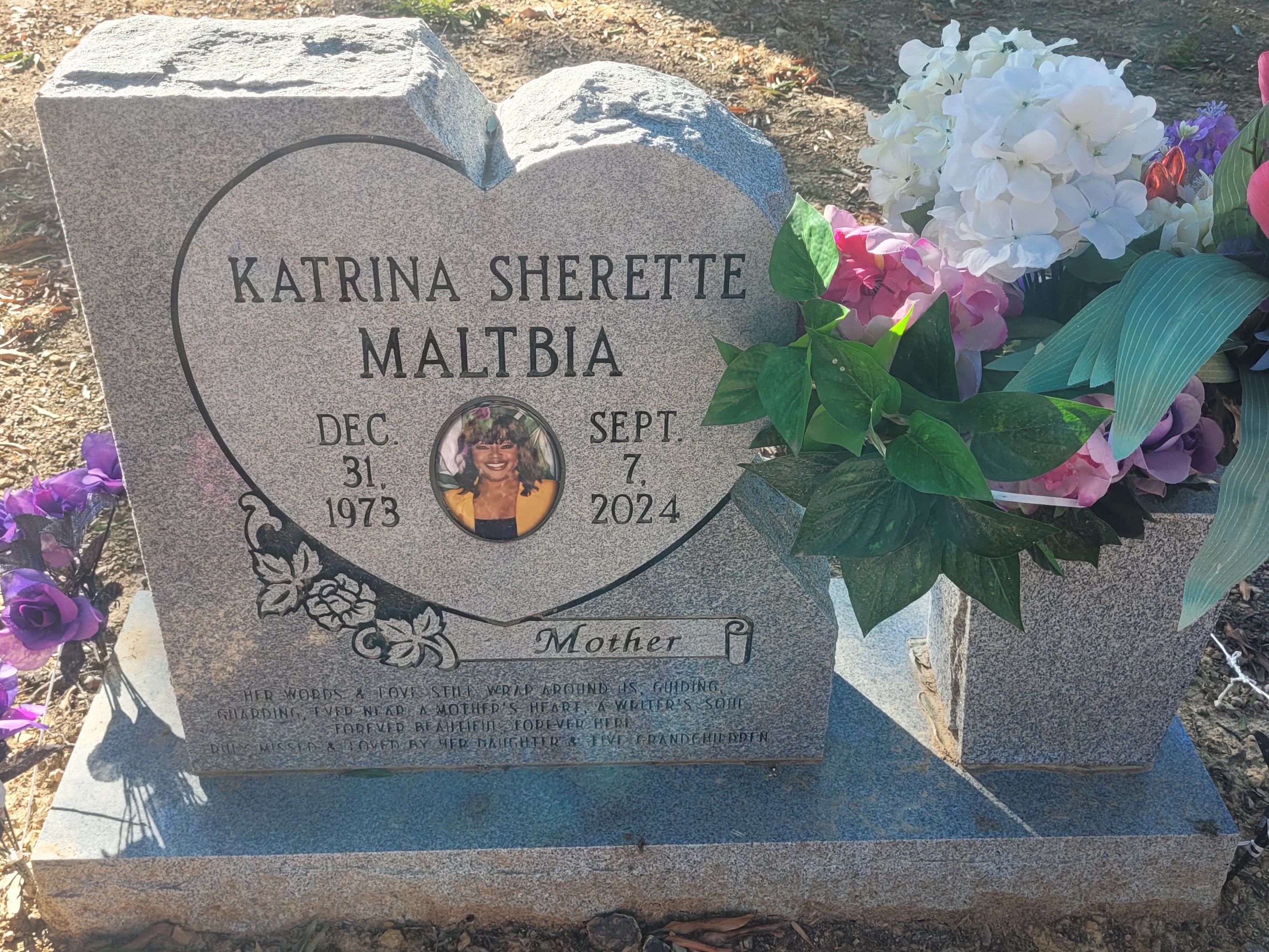 Headstone of Katrina Sherette Maltbia