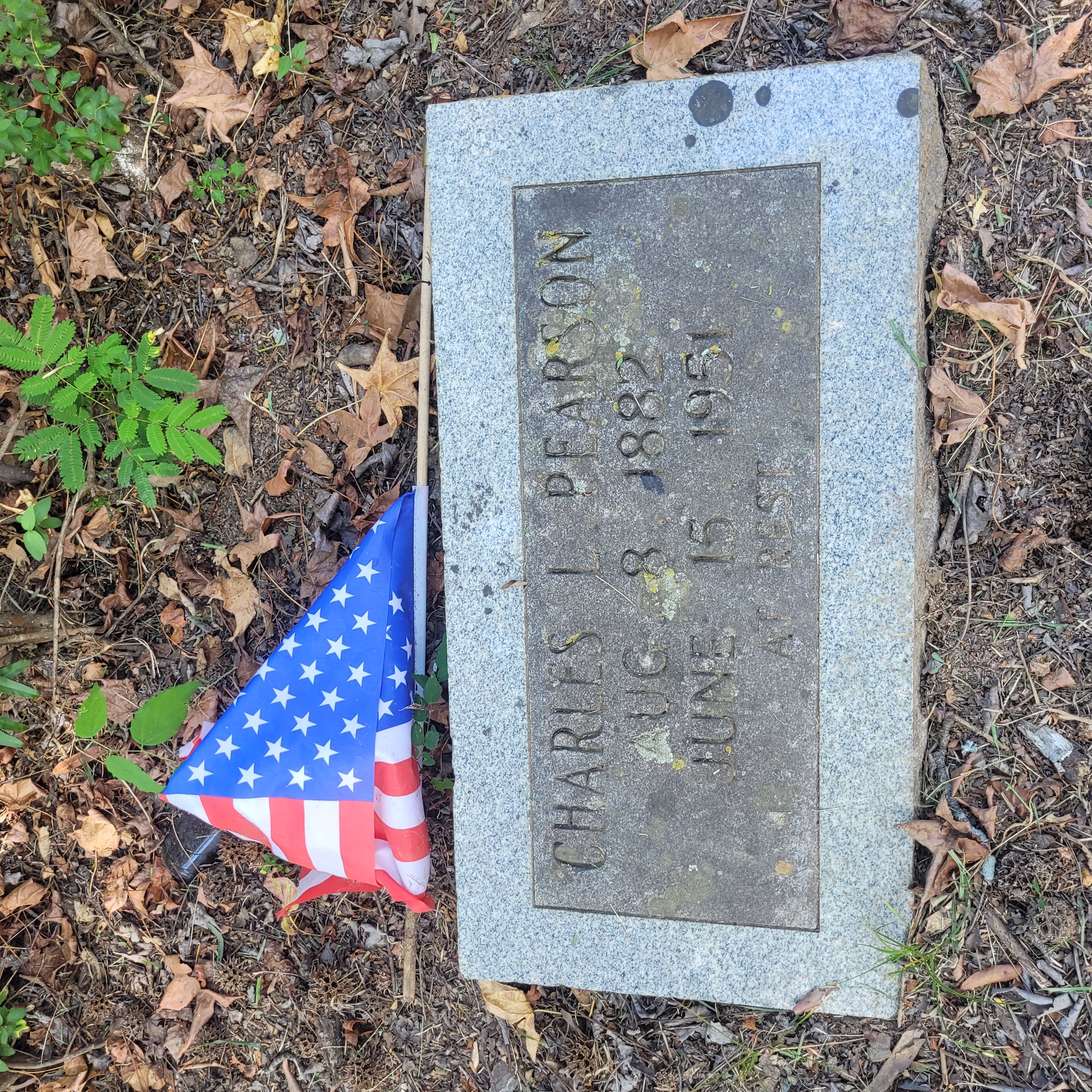 Headstone of Charles L. Pearson
